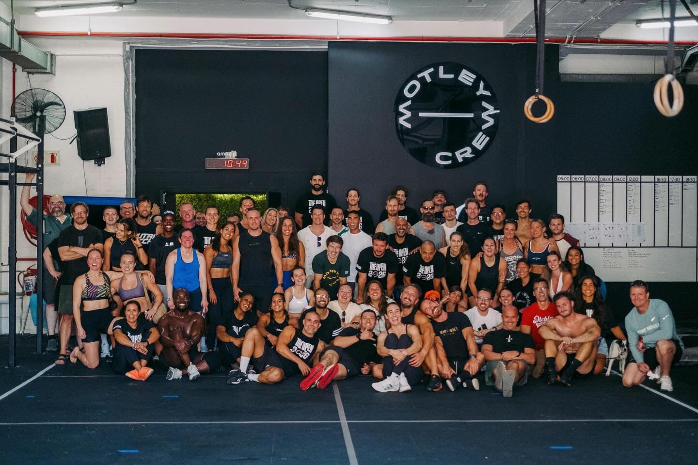 Motley Crew — group of members and coaches